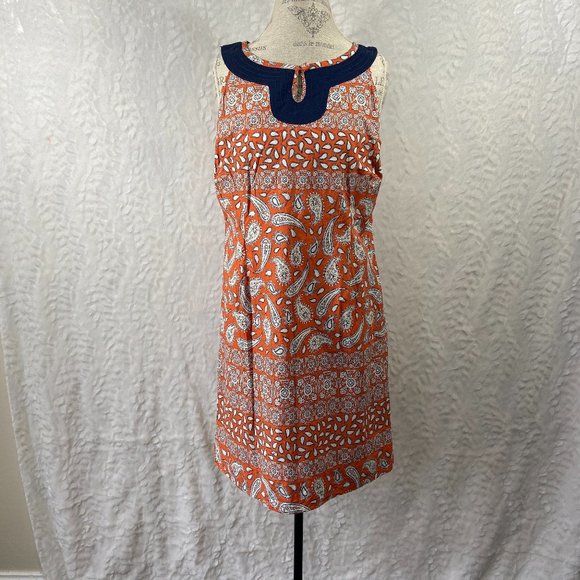 Tyler Boe Dresses & Skirts - Tyler Boe Betsy Printed Cotton Paisley Shift dress 12